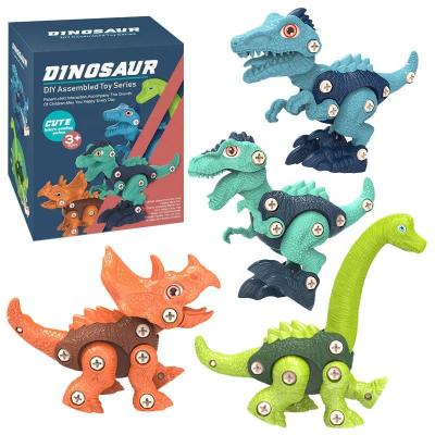 China Children take apart educational toys building animal set kids assembly toy diy dinosaurs for sale