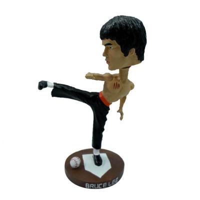 China China Customized Cute Business Gifts Character Movie Character Movie Decoration Doll Resin Bruce Lee Flip Doll Office Decoration Cute for sale