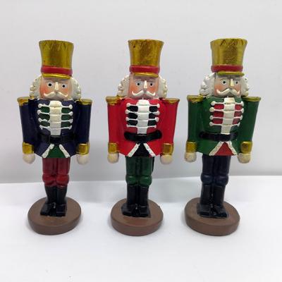 China Europe Customized 3.3 Inch Nutcracker Resin Opens Christmas Gifts For Kids Home Decorations for sale