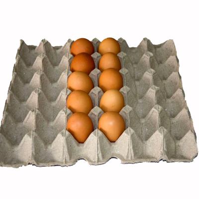 China eco-friendly food pulp egg carton 30 cell recycle paper egg box wholesale in china for sale