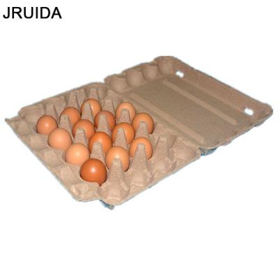 China Hot Sale 24 Egg Rack Materials Recycled Biodegradable Cardboard Pulp Box Paper Egg Tray High Quality Boxes for sale