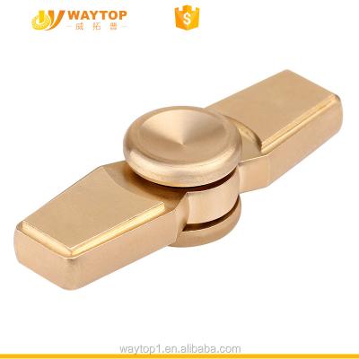 China Innovative Factory Price Decompression Threeleaf Busy Person Spinner Metal Toy for sale