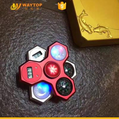 China 2017 hot sale innovative colorful hand spinner toys led with lowest price for sale