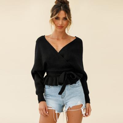 China Anti-wrinkle factory sale trendy 2021 fall various tops women's fashion sweaters for women for sale