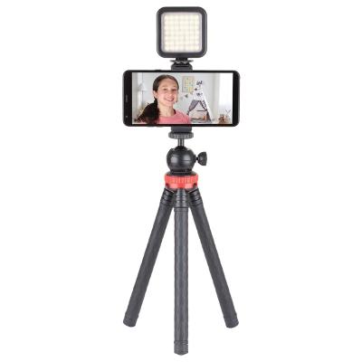 China Perfect Sound Online Influencing Vlogging Kit with Microphone and Led Light for sale