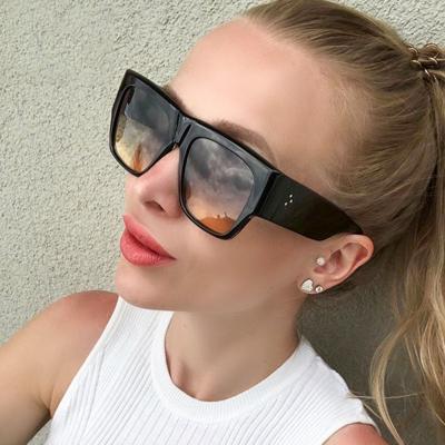 China Square border hot sale sunglasses rivet fashion square frame sunglasses luxury uv400 sunglasses 2022 for sale