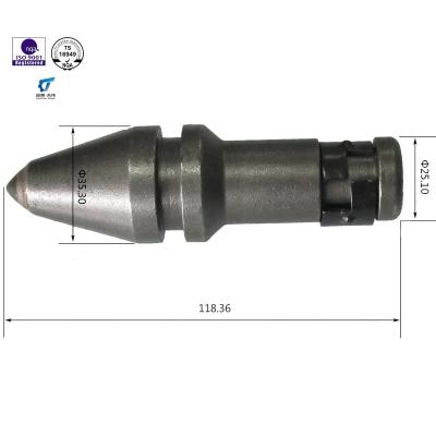 China Coal Mining Factory ISO 9001 Good Quality Bits Picks Carbide Tooth Earth / Rock Digging for sale