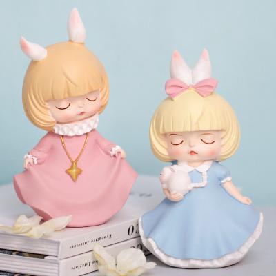 China China Cute Resin Opens Diy Souvenir Resin Decoration Opens Figurine For Home Decoration for sale