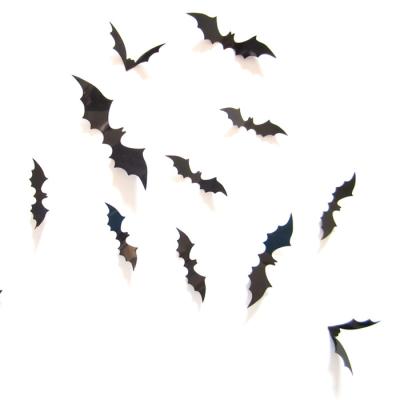 China High Quality Removable WALL STICKER 3d Wall Stickers Home Decoration Halloween Bats Wall Stickers for sale