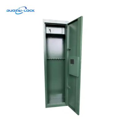China Customized Color Size Steel Gun Safe Cabinet With Electronic Code Password Lock for sale