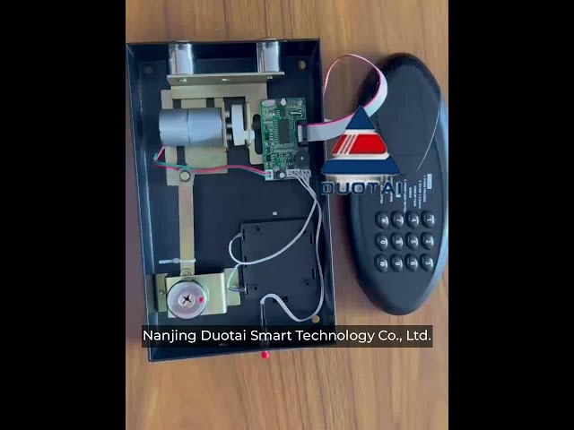 digital display electronic code lock motor driven mechanism for hotel safes