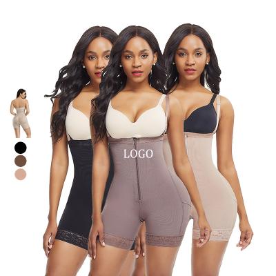 China Plus Size Shapewear Bodysuit Butt Breathable Seamless Slimming Push Up Body Shapers For Women for sale