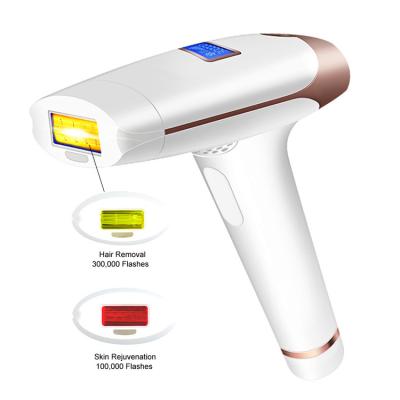 China Hair Removal 2in1 IPL Laser Hair Removal Machine Electric Depilador Laser Epilator One Laser Hair Remover With LCD Display for sale