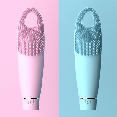 China DEEPLY CLEANING 2022 Portable Men Silicone Facial Brush Women Electric Facial Cleansing Gift Corporate Promotional Items for sale