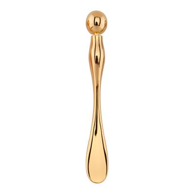 China Cost-effective Gold Face Lift Spoon Massager with U Shape Eye Relax Massage Stick Face Eye Care Cosmetics High Quality Spoon for sale