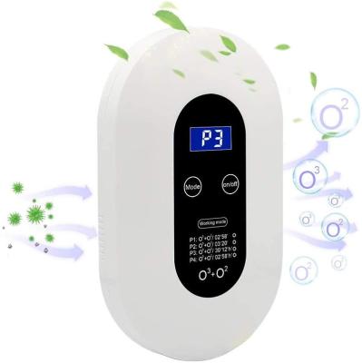 China Mini Household Ozone Generator Air Sanitize Machine Portable Air Purifier Filter for Bathroom Bedroom Kitchen Pet Room Air Purifier for sale