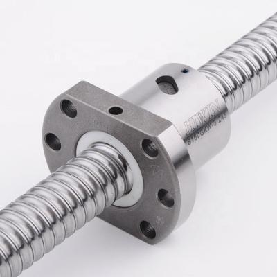 China Ratio of original GCr15 Taiwan HIWIN 16mm steel R16-5T3 ball screw and nut, FSI1605 for CNC machine for sale