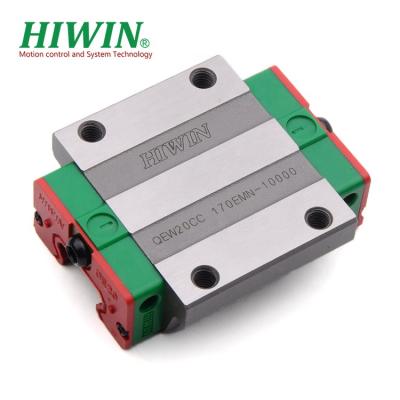 China QE series is Taiwan HIWIN QE20 QEH20CA QEW20CC E20C linear guide rail quiet linear guideway guideway for sale