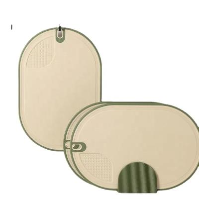 China Viable Cutting Board For Kitchen Chopper Plastic Thick Chopper With Non-slip Feet for sale