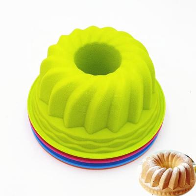 China Viable Hot Sale 12PCS Mini Silicone Pumpkin Molds, Baking Cake Pan Wholesaler for sale