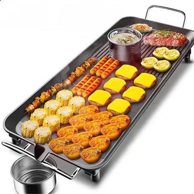 China Household Electric Bakeware Korean Teppanyaki Household Multifunctional Non-stick Electric Bakeware for sale