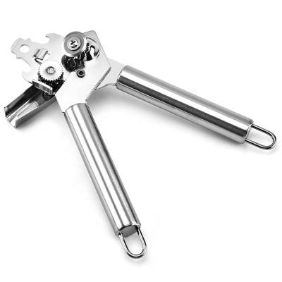 China Newest Sustainable Stainless Steel Can Opener, Single Handle Swirl Opener Wholesaler for sale