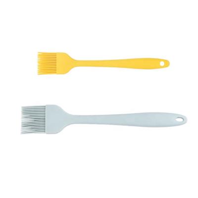 China New Style 2PCS Viable Silicone Pastry Baking Brush, Oil BBQ Brush Wholesaler for sale