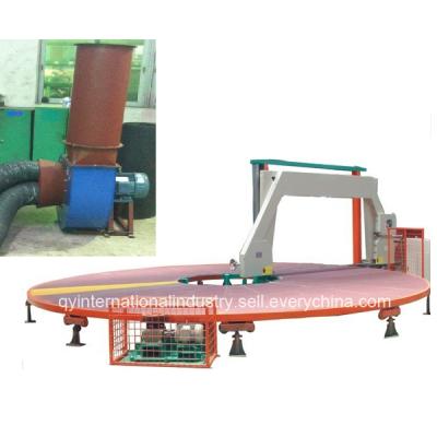 China QYYP-73 hot sale Carrousel Splitting Polystyrene PU Sponge Foam Block Cutting Machine for sale