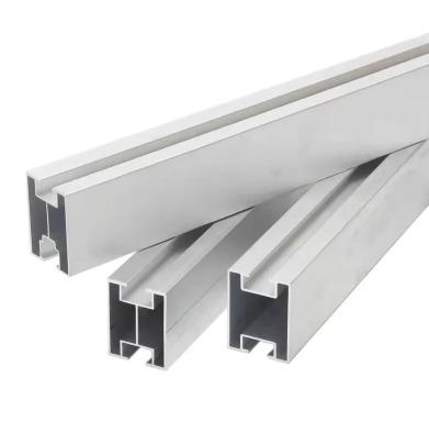 China Commercial PV Frames Aluminum Solar Chassis Mounting Rail For Solar Roof Mounting System for sale