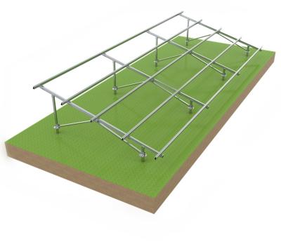 China & Al6005-T5; SUS304 Fixed Tilt Aluminum Racking Pv Panel Solar Ground Racks Structure for sale