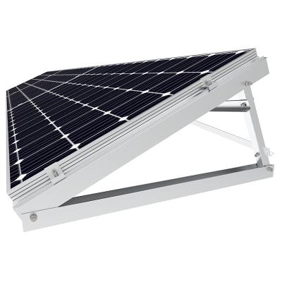 China Commercial Solar PV Panels Flat Roof Waterproof Adjustable Tripod Racks Aluminum Mounting System for sale