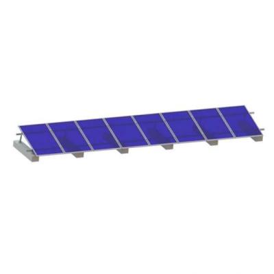 China Anodized aluminum solar panel support structure flat roof PV support leg installation aluminum solar systems brackets for sale