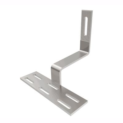 China Cheap AL6005-T5 +SUS304 Tile Roof Hooks Stainless Steel Hooks Solar Mounting Structure for sale