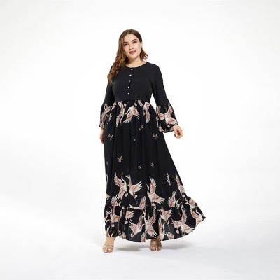 China Anti-wrinkle YH5182 New Arrivals 2020 Party Plus Size Fall Designer Clothing Winter Dresses For Women for sale