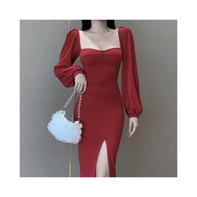 China Anti-wrinkle YH3301 Party Trending 2020 Woman Side Cutouts Sexy Evening Dresses for sale