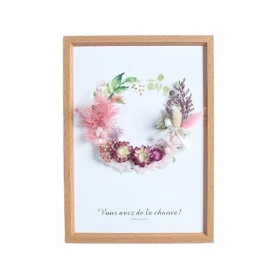 China Other new arrival 2022 beautiful wall frame diy dry flowers for home decoration paintings for sale