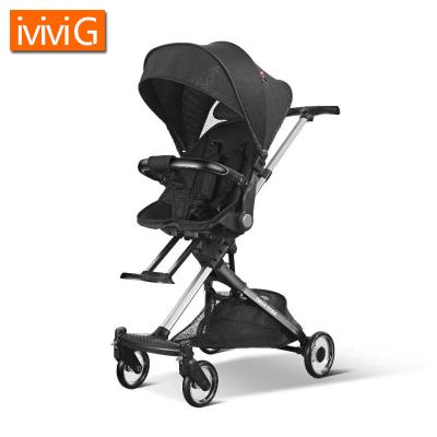 China Unable to Lie Down Wholesale Discount SUV03 Foldable Baby Stroller Can Lie Environmental Protection Flat Baby Stroller for sale