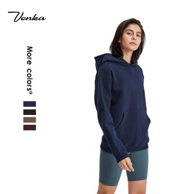 China 2021 New Design High Quality Anti-wrinkle Women's Winter Hoodies And Sweatshirts Custom Cotton Blank Hoodies For Women for sale