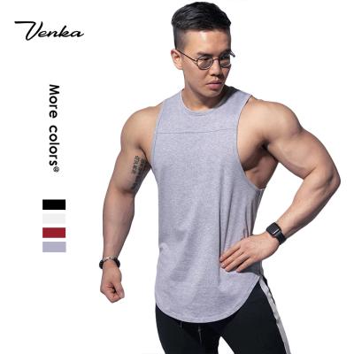 China OEM High Quality Tank Tops Asia Man Gym Sportswear Muscle Sportswear Top Design QUICK DRY Appearance For Male for sale