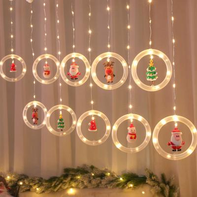 China Indoor String Santa Claus Xmax Decoration Gift Lights Xmas Home Christmas LED Light for sale