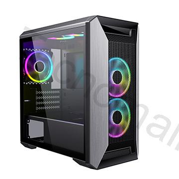 China With Custom Envelope Desktop ATX Fan Cabinet Tecnoamll OEM PC Computer Desktop Case for sale