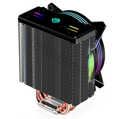 China Computer Case Heatsink Computer CPU Cooler With RGB Cover for sale