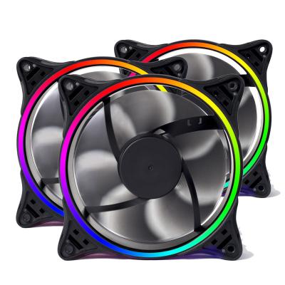 China Slim Loop ARGB Fan Set Computer Fan 120x120x25mm for sale