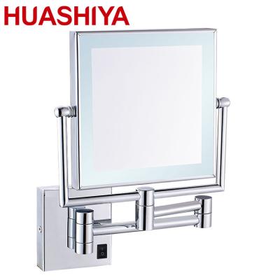 China Factory wholesale production fashionable lighted led makeup mirror for sale