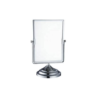 China HSY-903 Desktop Mirror Double Sided Table Stand Standing Desk Mirror for sale