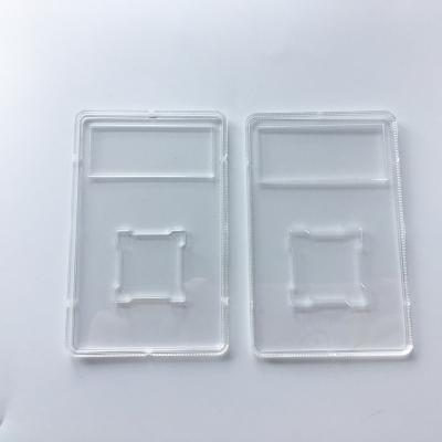 China Custom Clear Acrylic Stamp Display Slabs Storage Case Stamp Pad Storage Holder for sale