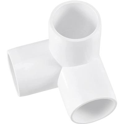 China Supermarket Label Stationery 3 Way PVC Pipe Joint For Furniture Assembly Greenhouse Pipe Connection Tent Building for sale