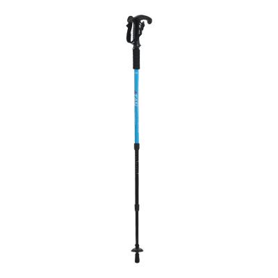 China ATAN Adjustable Mountaineering Trekking Trail Poles Shockproof Folding Rising Alpenstocks Telescoping Walking Trekking Increasing Poles for sale