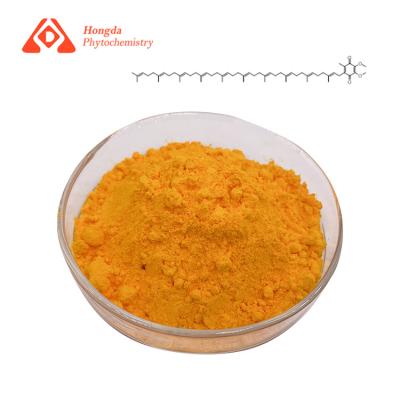 China Food Field 98% Purity Coenzyme Q10 Powder Hongda Phytochemistry for sale