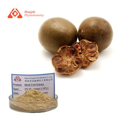 China Edulcorante de Fruit Mogroside V del monje, Luo Han Guo Fruit Extract en venta